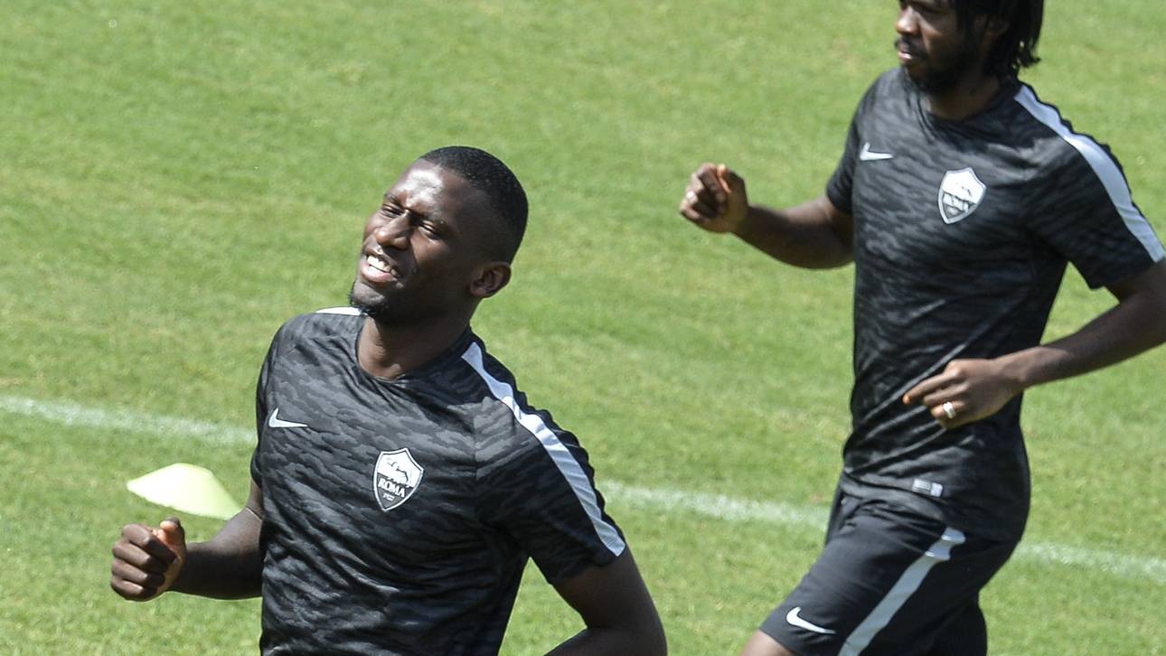 Rüdiger steigt ins Training ein