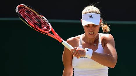 Angelique Kerber scheiterte in Wimbledon schon in der dritten Runde