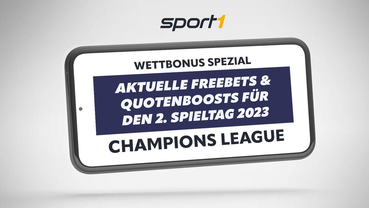 Champions League 2. Spieltag: Gratiswetten & Bonusangebote