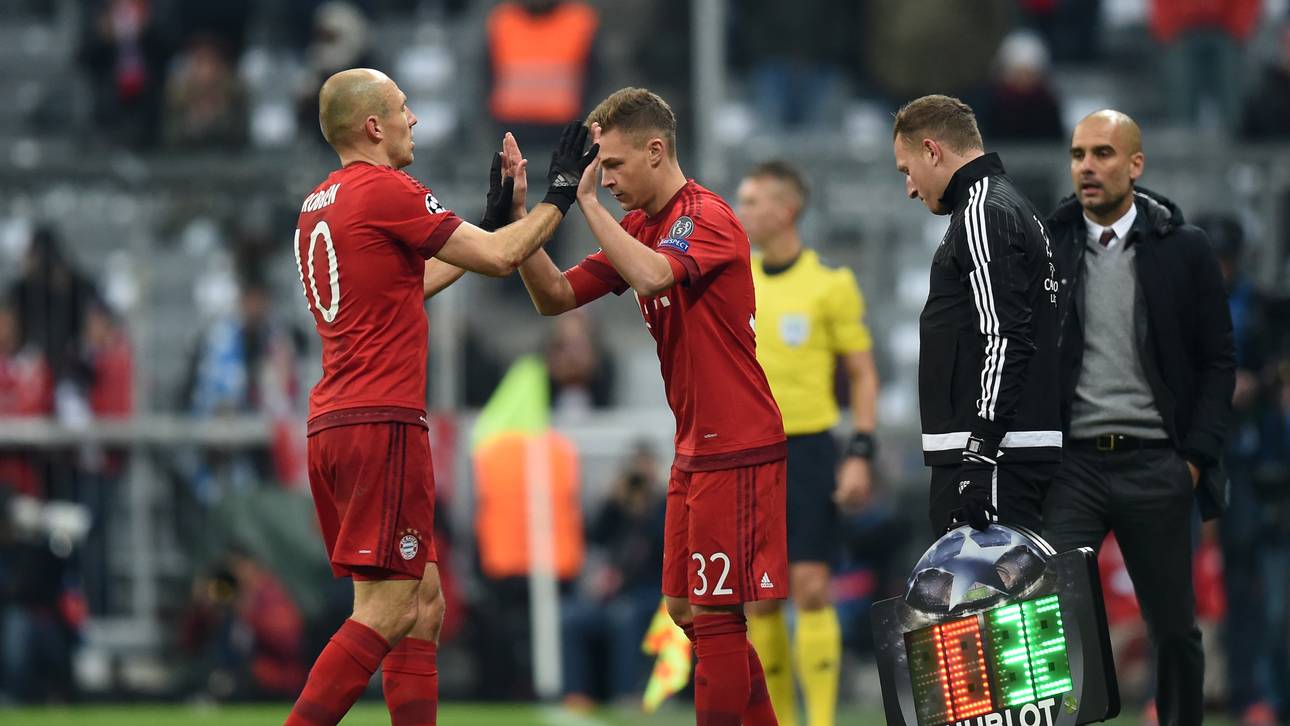 FC Bayern mit Robben und Kimmich