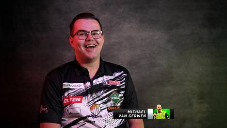 Er selbst hat sein großes Darts-Talent schon mehrmals unter Beweis gestellt - doch Gian van Veen schätz einige Stars als bessere Spieler ein. 