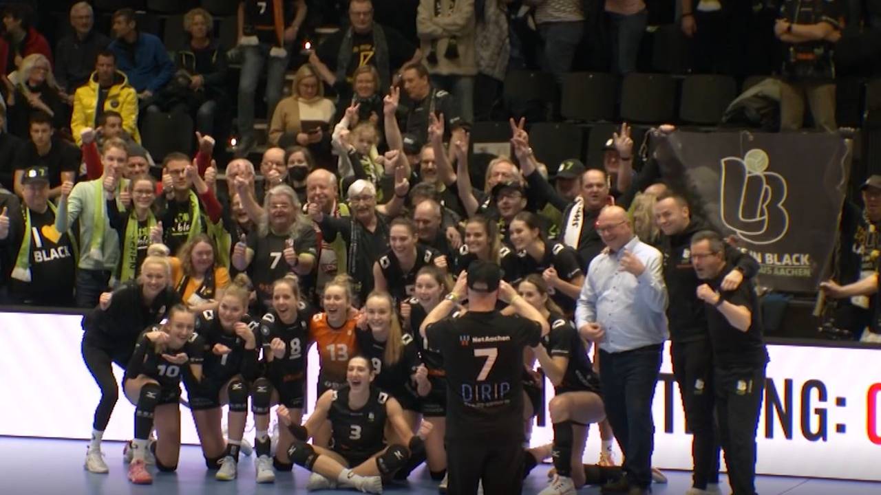 Volleyball-Bundesliga: Ladies in Black Aachen gewinnen deutlich in Neuwied