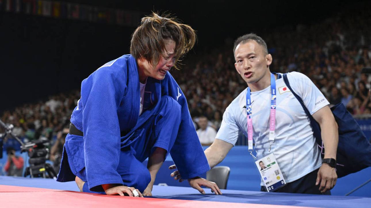 Tränen-Ausbruch bei Gold-Favoritin