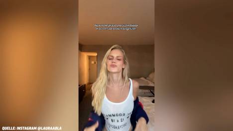 Die Deutsche Laura Abla ist ein heimlicher Internet-Star dieser Fußball-WM. Die Freundin von Spanien-Star Dani Olmo begeistert ihre Fans in den sozialen Netzwerken mit Videos rund um ihren Lebenspartner und das Turnier in den USA. 