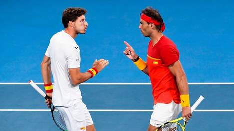 Rafael Nadal und Pablo Carreno Busta machten es spannend