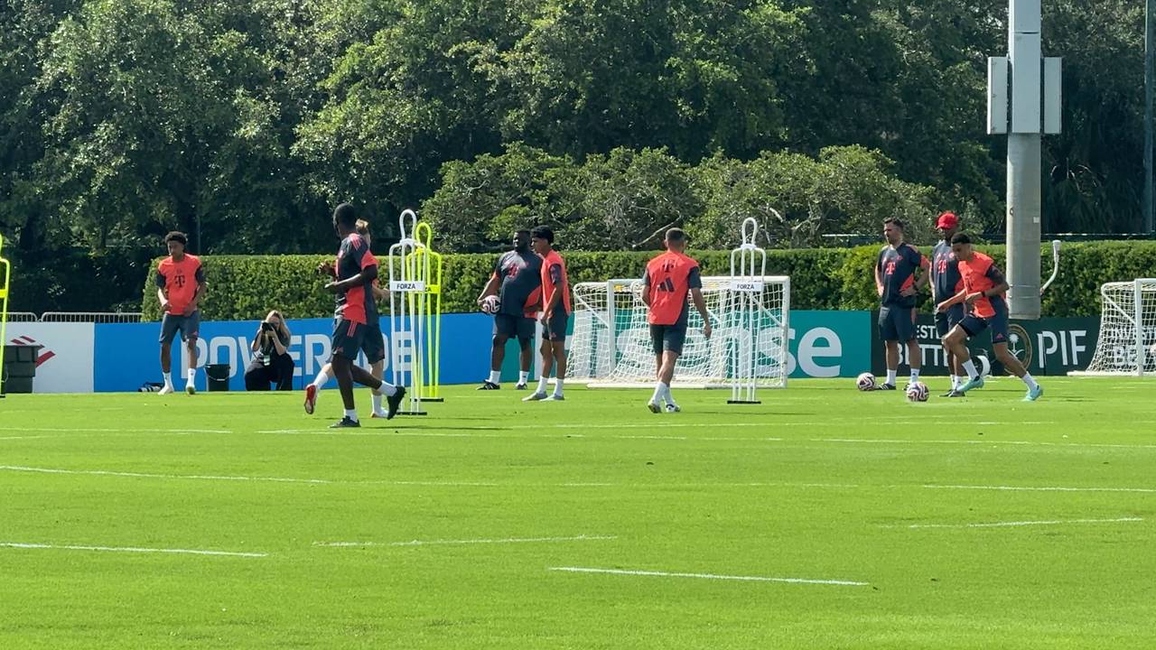 Hier schwitzt sich Bayern für die Klub-WM warm