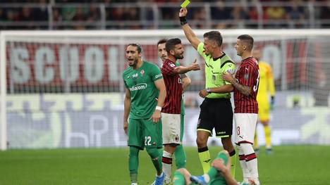 Franck Ribery wird beim Spiel gegen Milan böse gefoult