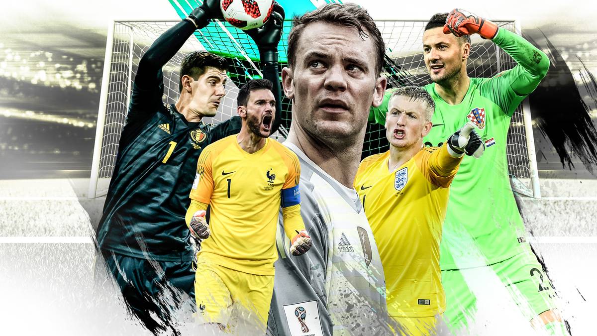 Wer tritt in die Fußstapfen von Manuel Neuer? Nach der WM 2010, der EM 2012, der WM 2014 und der EM 2016 fehlt bei den vier Halbfinal-Torhütern erstmals der Name Manuel Neuer. Die Keeper der vier Semi-Final-Teilnehmer hatten schon große Momente bei dieser WM. SPORT1 zeigt, welcher Torhüter die besten Chance auf Neuers Nachfolge hat
