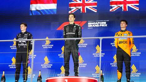 George Russell sichert sich den Sieg beim Großen Preis von Singapur und macht im Mercedes damit weiter auf sich aufmerksam. Seine Zahlen gerade in der aktuellen Formel-1-Saison sind beeindruckend.