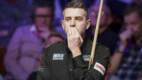 Mark Selby at the Snooker World cup