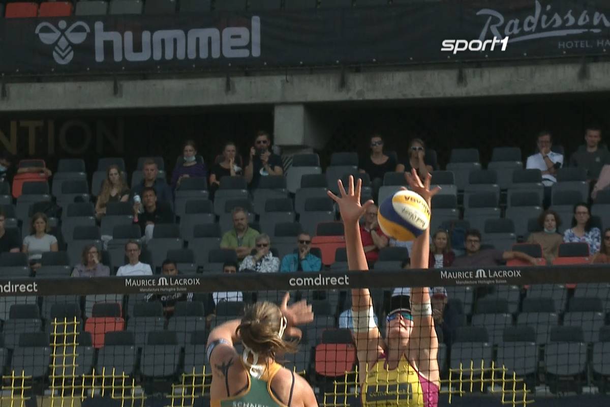 "Einfach geil!" - Chantal Laboureur und Sarah Schulz holen sich den Titel bei der Deutschland-Premiere von Queen of the Court. Die Highlights des Finals.