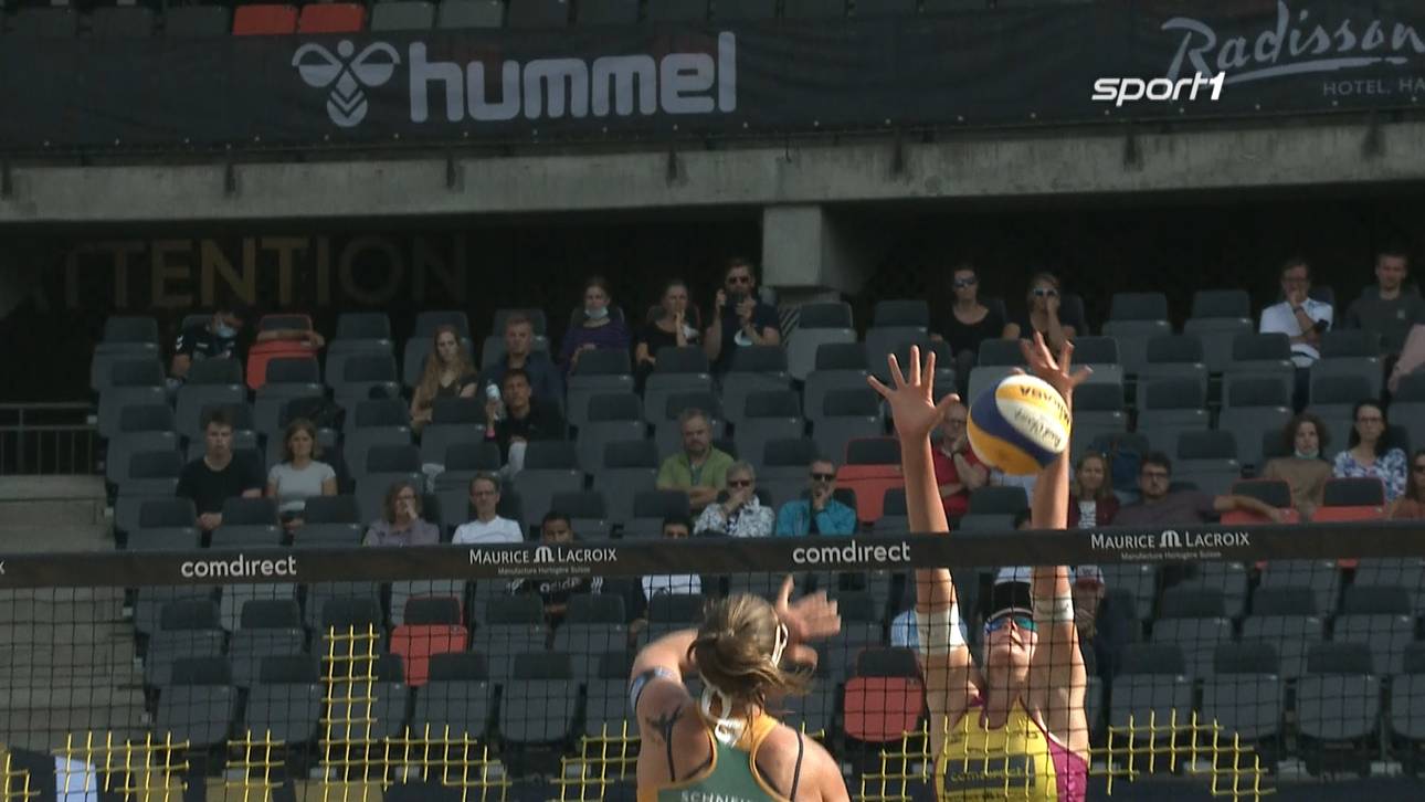 Beachvolleyball-Queens! Laboureur/Schulz können Coup nicht fassen