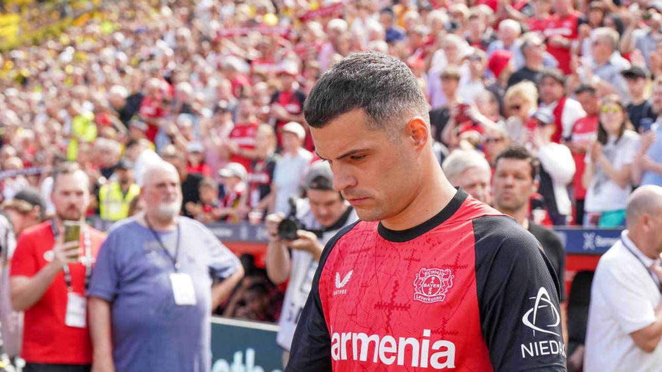 Granit Xhaka steht noch bis 2028 in Leverkusen unter Vertrag