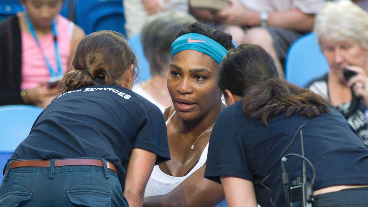 Williams gibt angeschlagen auf