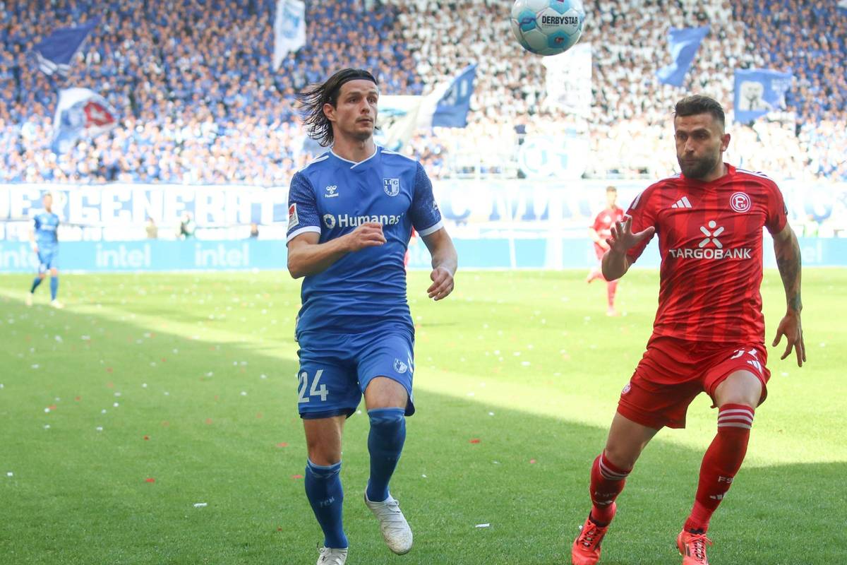 Niederlage in Magdeburg: Düsseldorf verpasst Relegationsrang
