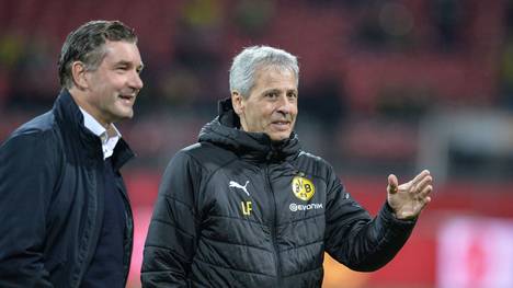 Michael Zorc plant auch über das Saisonende hinaus mit Lucien Favre als BVB-Trainer