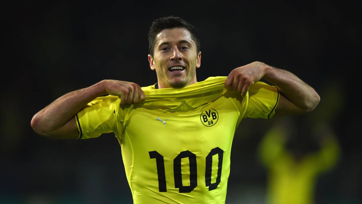 103 Tore hat der Superstar in seiner Zeit bei der Borussia erzielt. Im Viertelfinalhinspiel der Champions League gegen Real Madrid gelang ihm ein sensationeller Viererpack. Im Jahr 2014 ging es weiter nach München. Der Rest ist Geschichte