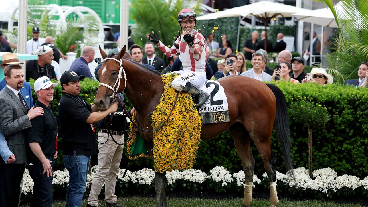 Journalism gewinnt 150. Preakness Stakes