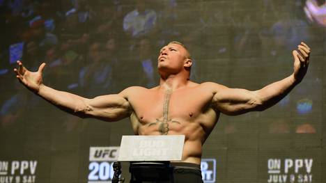 WWE-Star Brock Lesnar steht nach seinem UFC-Gastspiel unter Doping-Verdacht