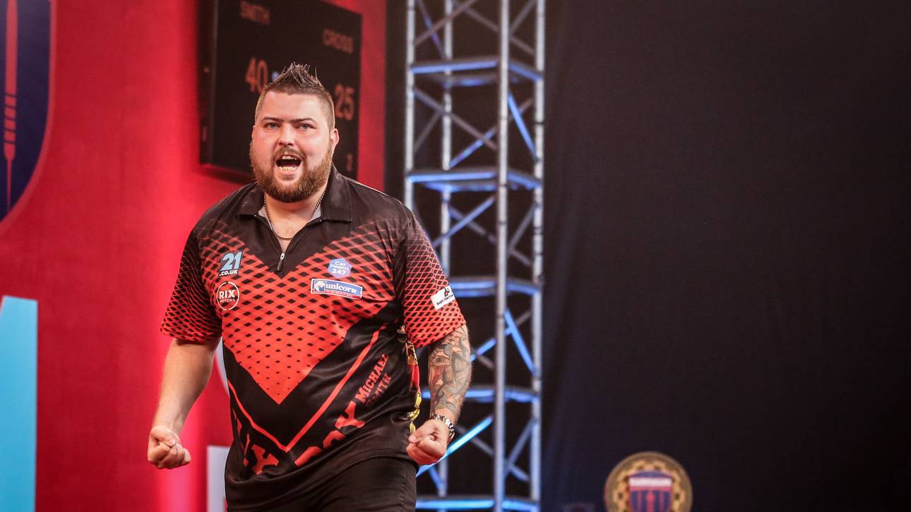 Michael Smith hat die Shanghai Darts Masters gewonnen