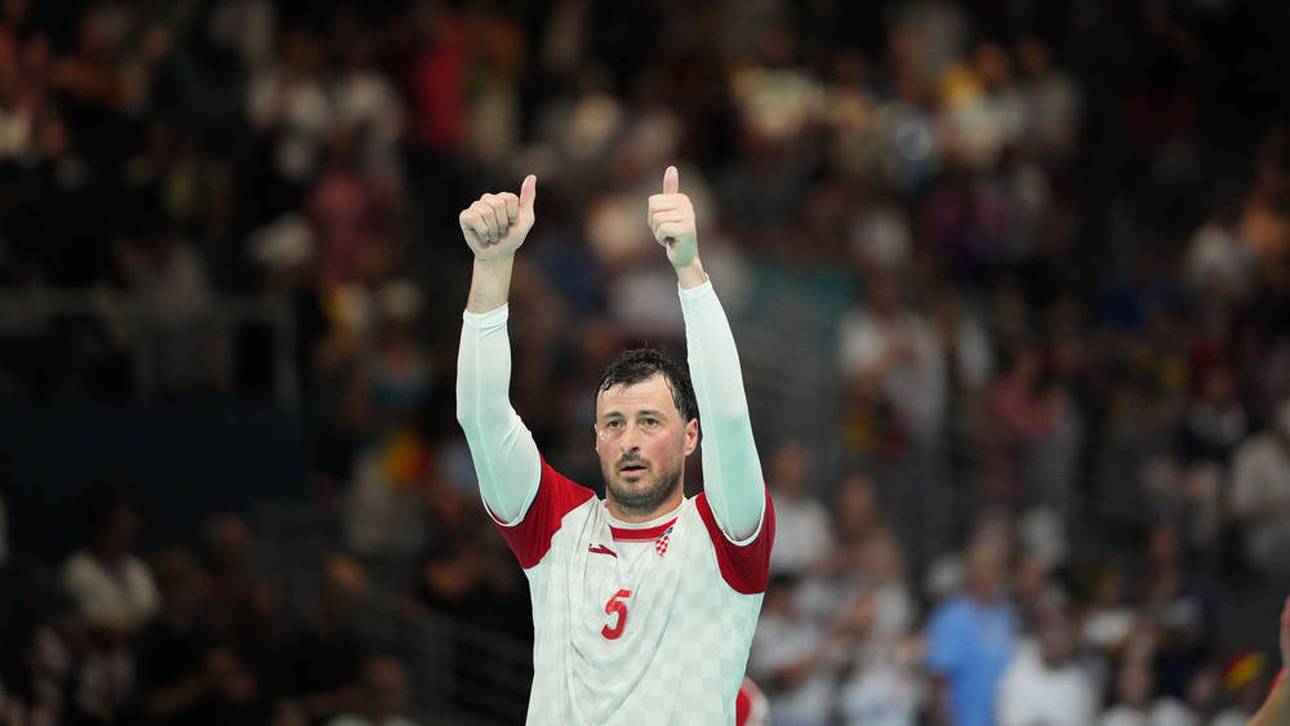 Domagoj Duvnjak gewinnt mit Kroatien gegen Deutschland