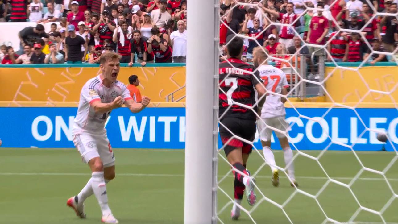 Kimmich feiert Neuer-Parade