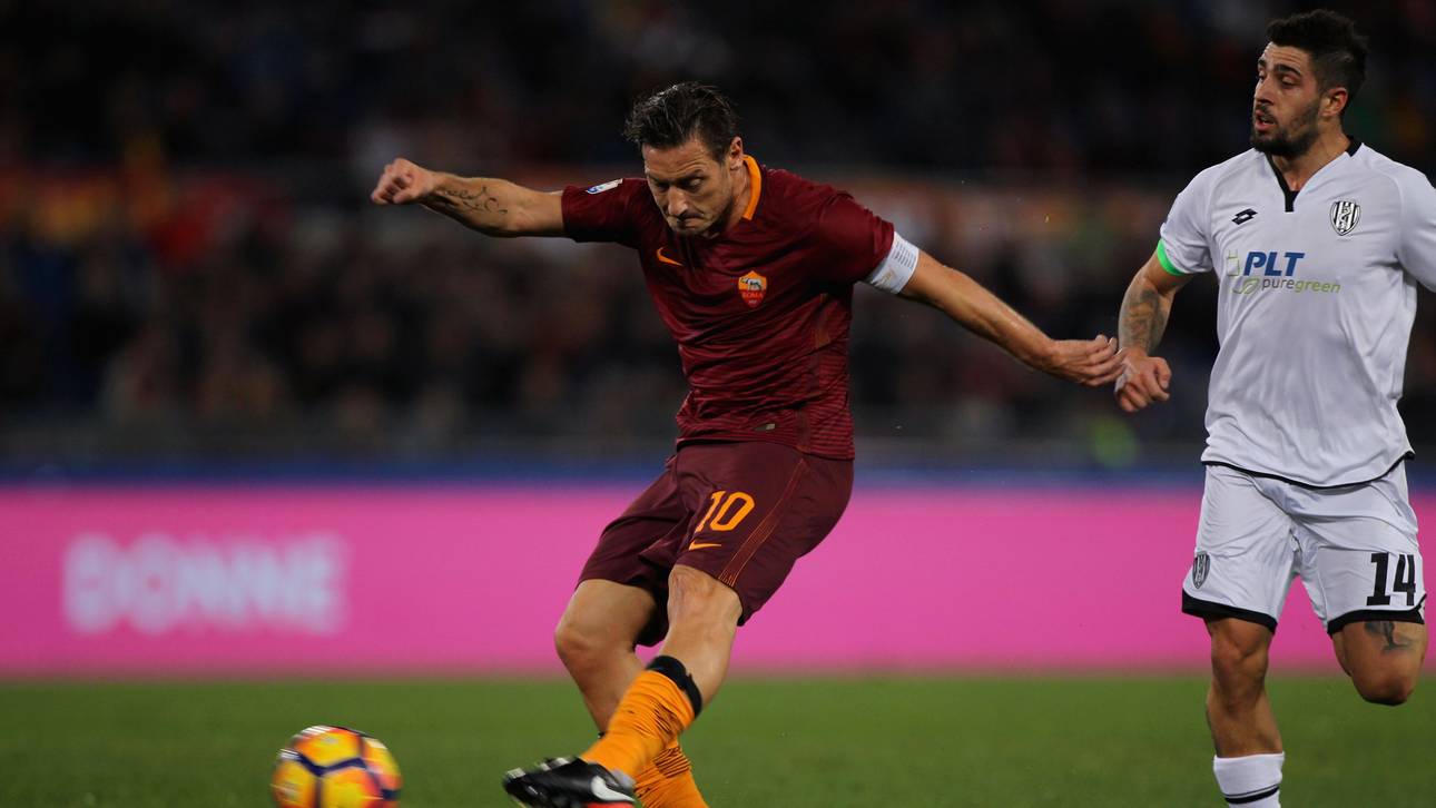 Roma feiert Pokalheld Totti