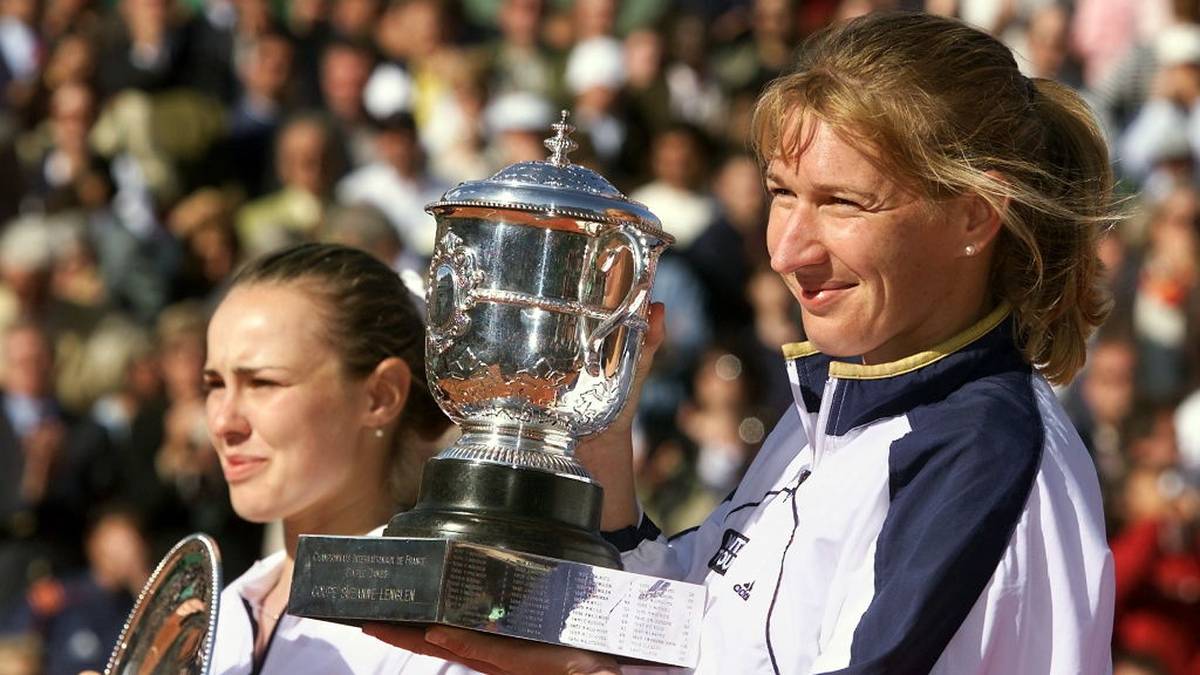 Steffi Graf übertrumpfte 1999 Martina Hingis bei den French Open