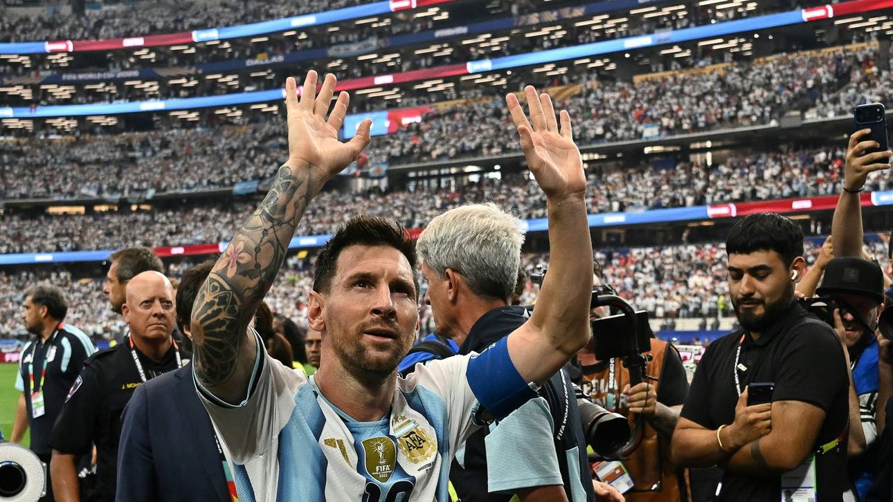 Kuchen für Superstar Messi