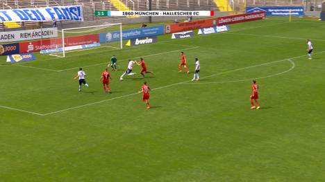 Der TSV 1860 München findet dank Sascha Mölders nach zwei Pleiten zurück in die Spur. Durch den Dreier gegen Halle dürfen die Löwen weiter vom Aufstieg träumen.