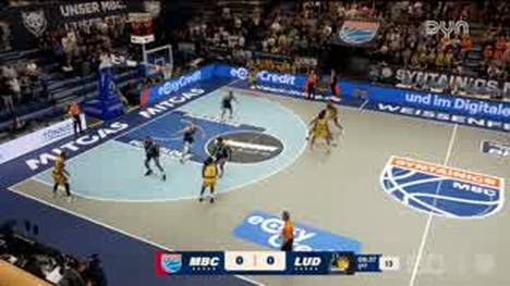 Spiel Highlights zu SYNTAINICS MBC - MHP RIESEN Ludwigsburg