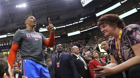 NBA: Rassismus oder Missverständnis? Russell Westbrook beschuldigt Fan