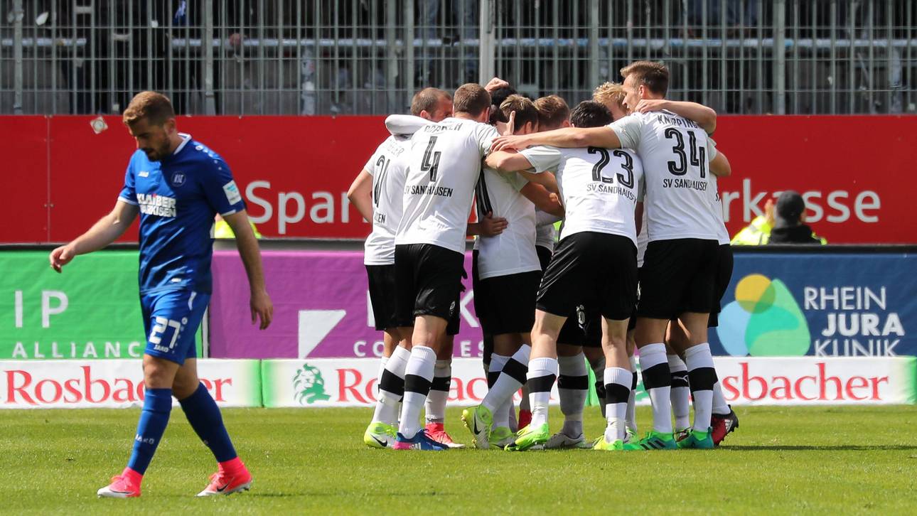 KSC blamiert sich in Sandhausen