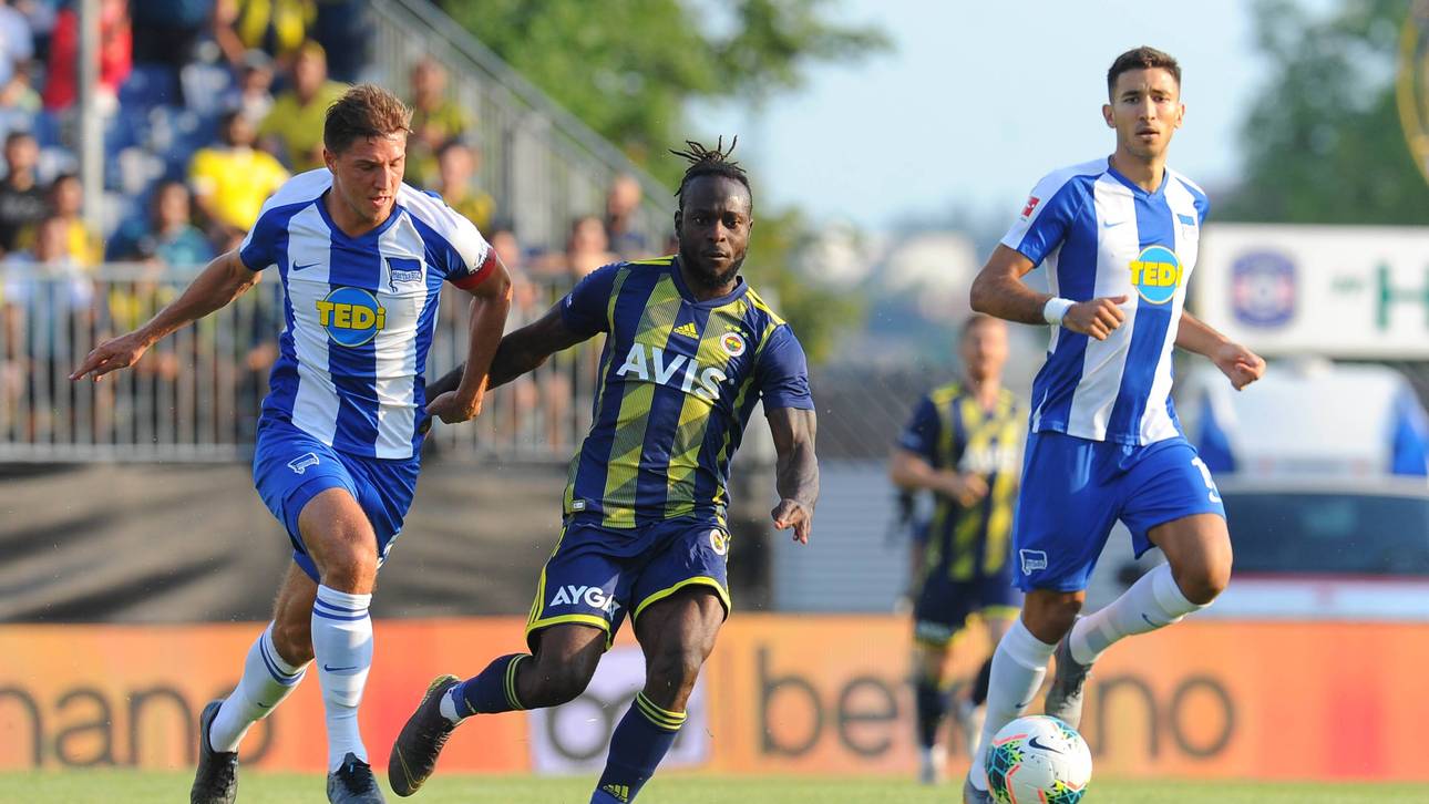 Polizeieinsatz bei Hertha-Test