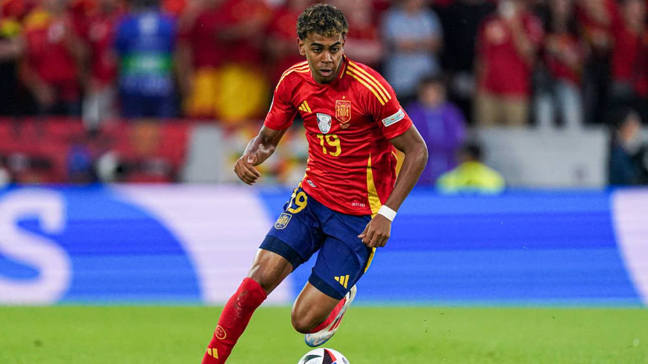 Lamine Yamal ist im EM-Achtelfinale mit Spanien gegen Georgien gefordert