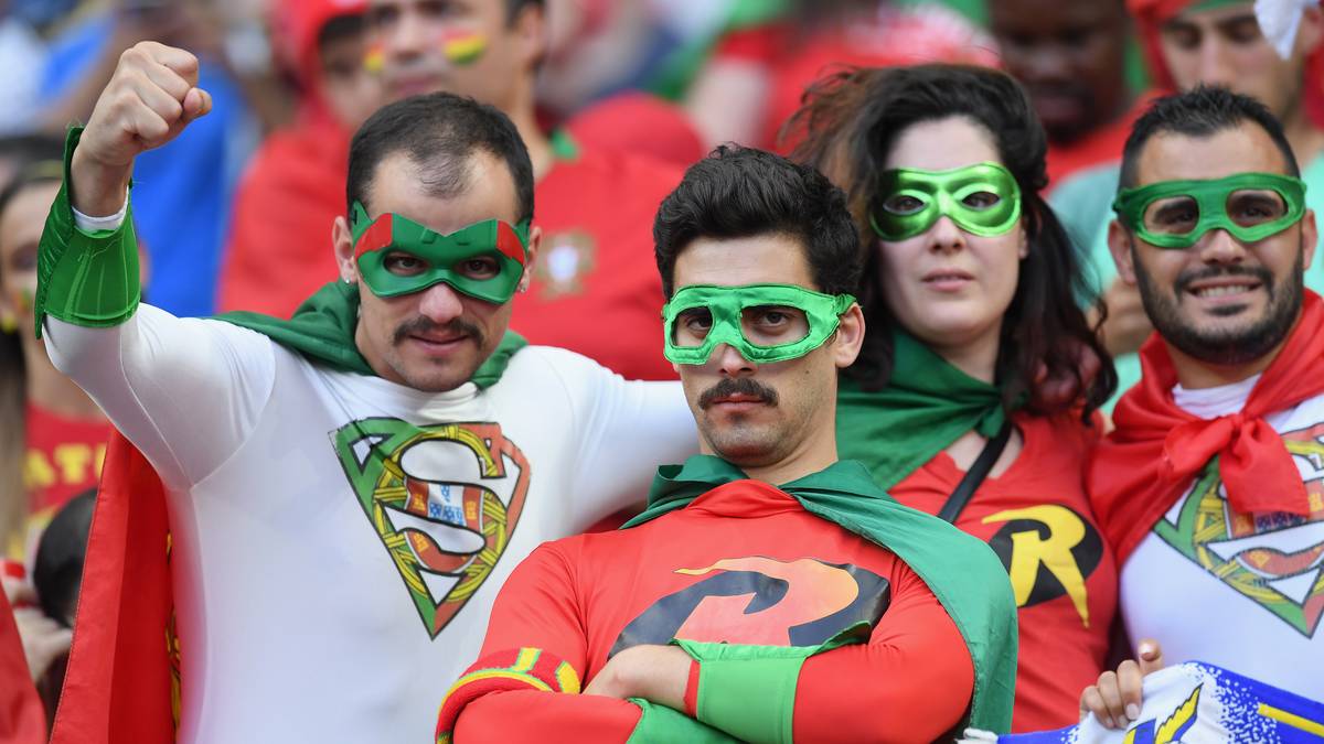 Portugal hat Unterstützung von mehreren Supermen