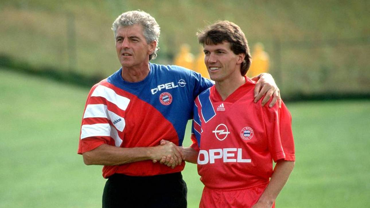 Mit Erich Ribbeck und Lothar Matthäus ging es beim FC Bayern wieder aufwärts