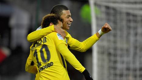 Neymar spielte eine große Rolle beim Wechsel von Kylian Mbappe nach Paris