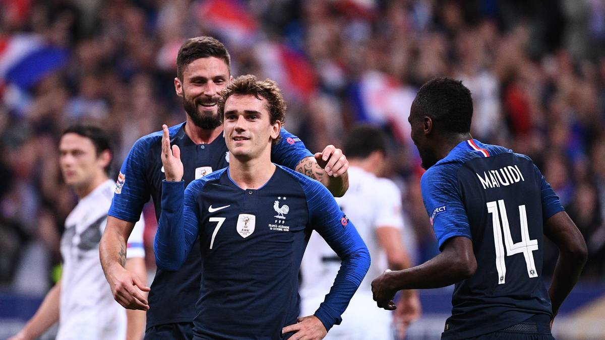 GRUPPE H: FRANKREICH - Der Weltmeister ist natürlich der Favorit in Gruppe H. Der zweifache Europameister musste sich jedoch in der Nations League den Niederländern geschlagen geben