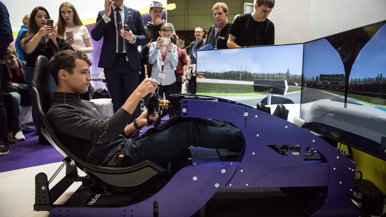 Lando Norris verbringt jede freie Minute im Simulator