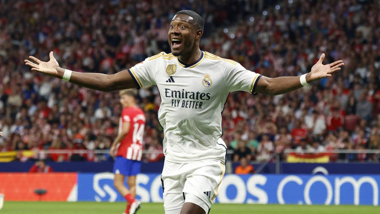 David Alaba und Real Madrid verloren das Derby mit 1:3
