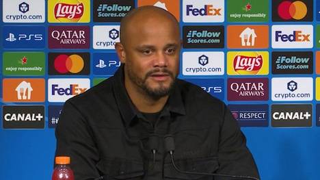 Vor dem Champions League Kracher gegen Paris schwärmt Vincent Kompany von der "revolutionären Arbeit" die Luis Enrique bei Paris Saint Germain geleistet hat.