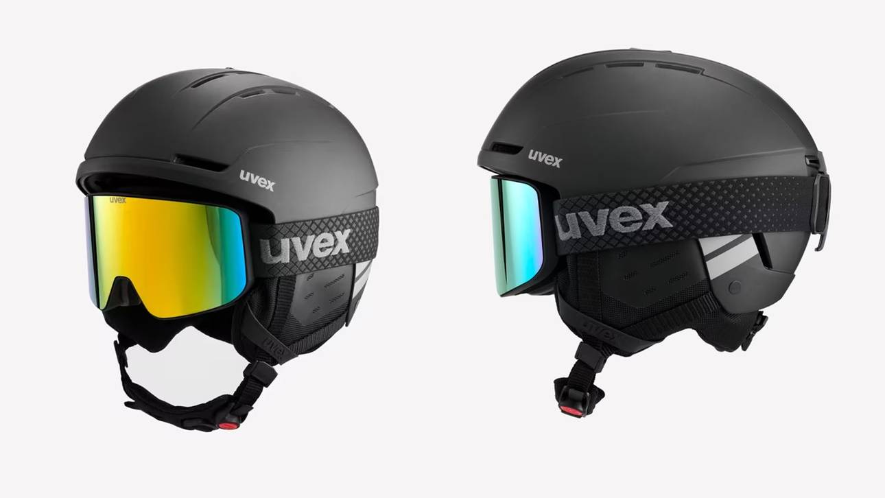 Super Angebot: Skihelm mit Brille für Erwachsene von UVEX
