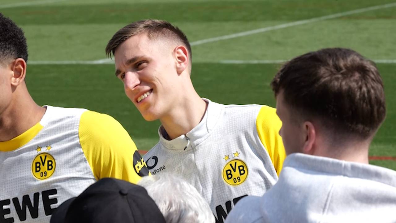 Von den Pfiffen im Stadion ist hier nichts zu spüren