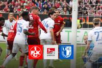 Der 1. FC Kaiserslautern und der 1. FC Magdeburg liefern sich einen Schlagabtausch, der alles zu bieten hat! Magdeburg legt per Doppelschlag vor, aber Lautern lässt sich nicht unterkriegen - und spielt am Ende gar mit zwei Mann mehr.