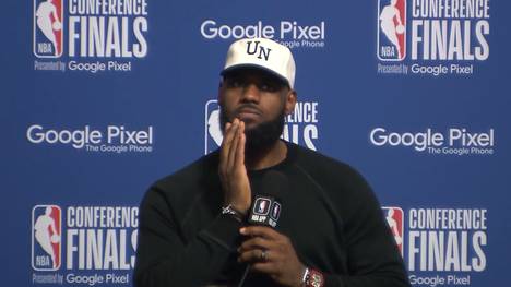 LeBron James zeigte sich nach dem Ausscheiden der Lakers in den Conference Finals gegen die Denver Nuggets enttäuscht. Der 38-jährige Superstar ließ nach Spiel 4 seine Zukunft offen.