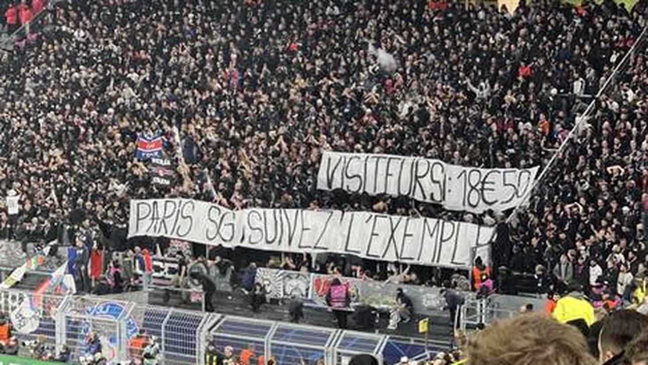 PSG-Fans feiern BVB-Ticketpreise