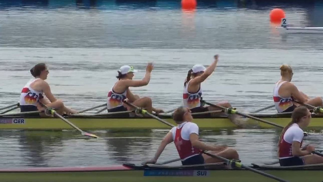 Mega-Endspurt! Medaille für Deutschland