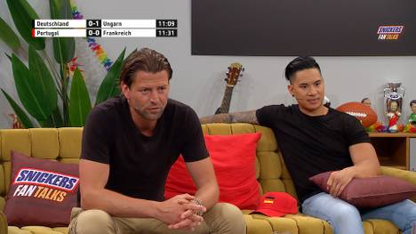 Früher Schock für die DFB-Elf beim Vorrundenfinale gegen Ungarn. Roman Weidenfeller kritisiert im SNICKERS Fan Talks die Einstellung der Spieler beim Gegentor.