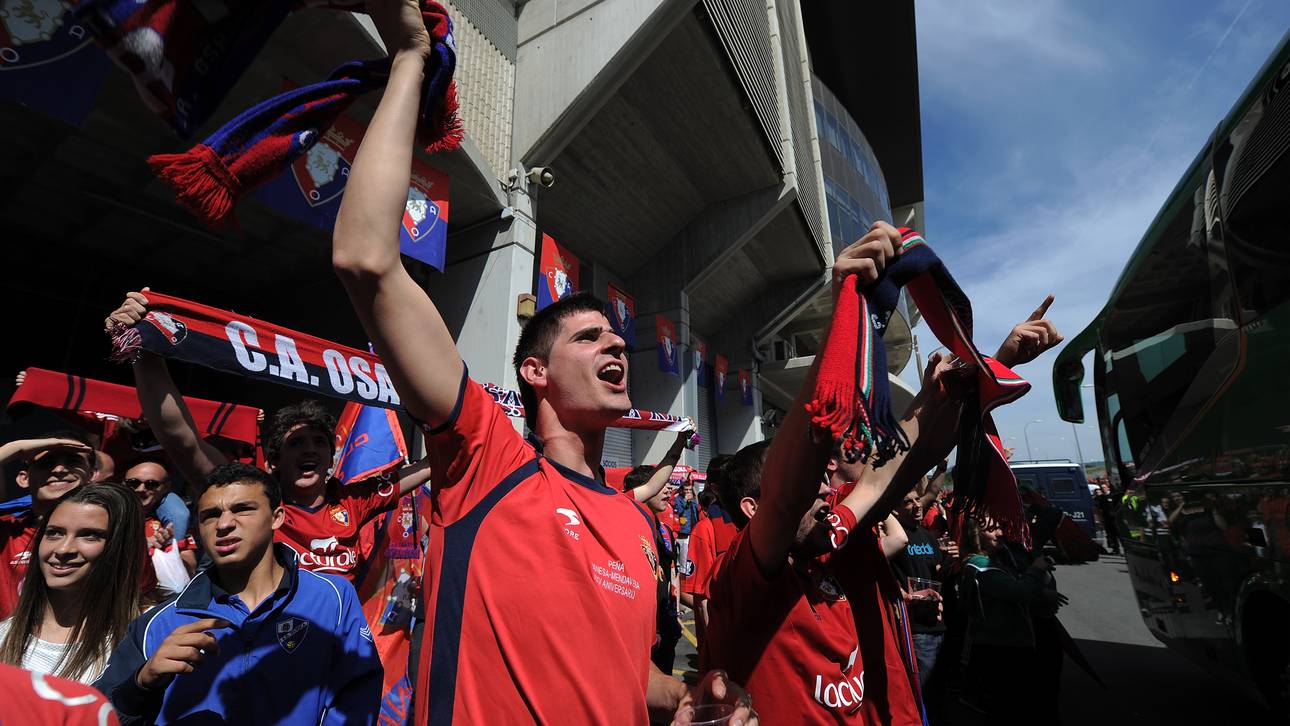 Osasuna zurück in Primera Division